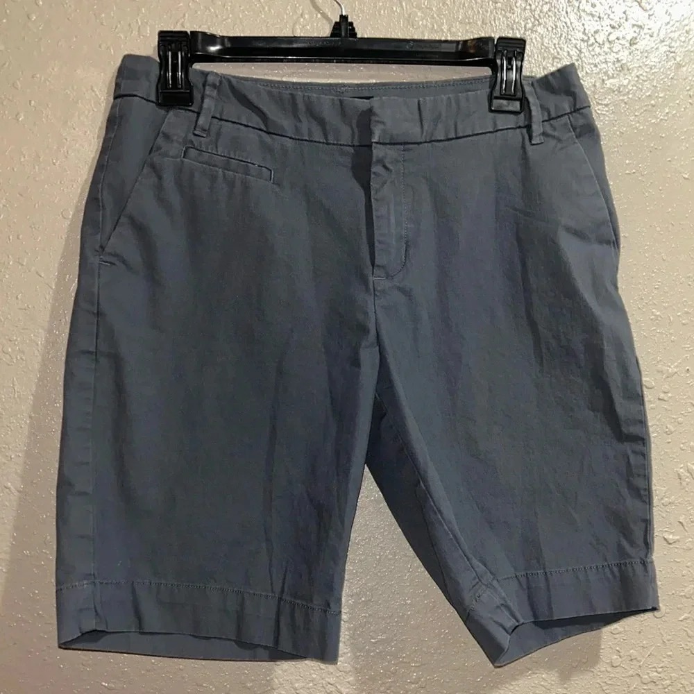 PATAGONIA Women's Size 8 Gray 98% Organic Cotton Hiking Outdoor Shorts